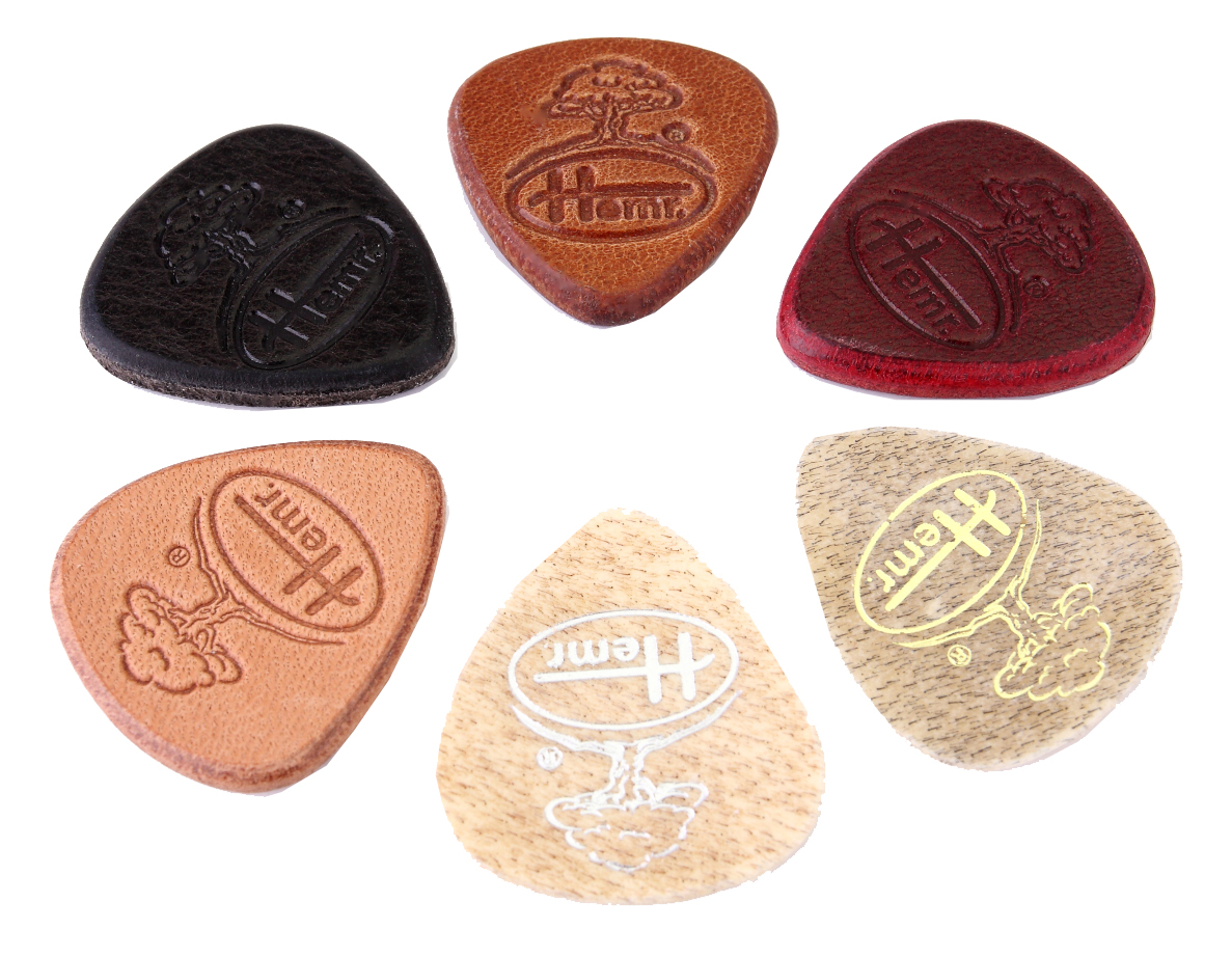 Kožené trsátko MIX Platinum 6 ks